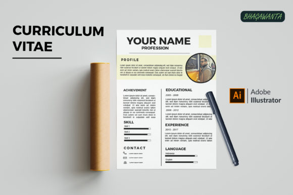 Download CV Resume Template #415 - Resume template Collection